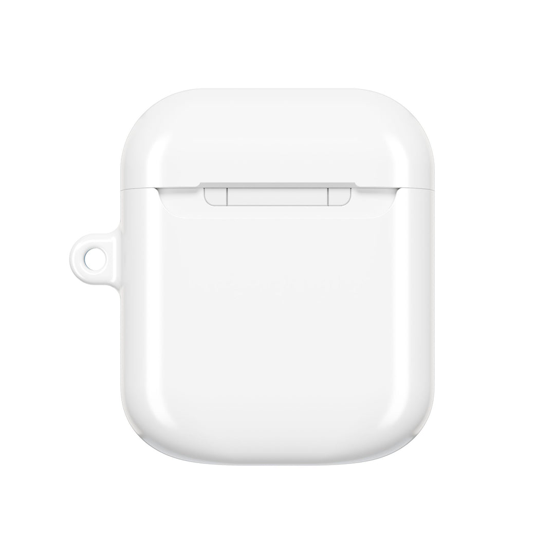 Blue Water Ripple AirPod Case — Summery Pool Pattern Protective Cover
