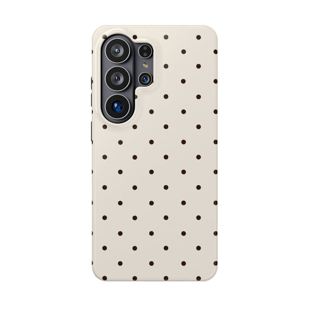 Polka Dot Magnetic Impact-Resistant Phone Case — Slim Protective iPhone Cover