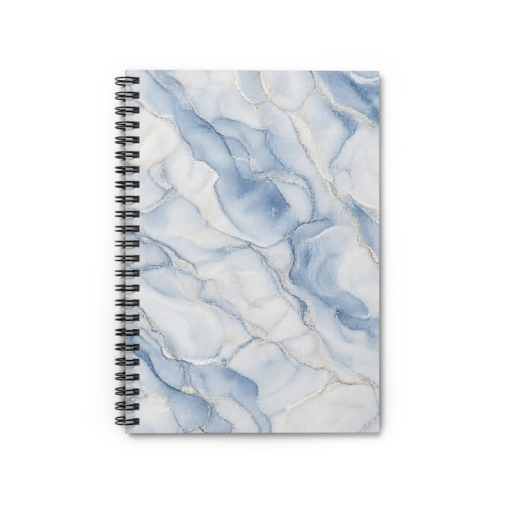 Blue Marble Spiral Notebook — Ruled Lined Journal for Notes &amp; Planning