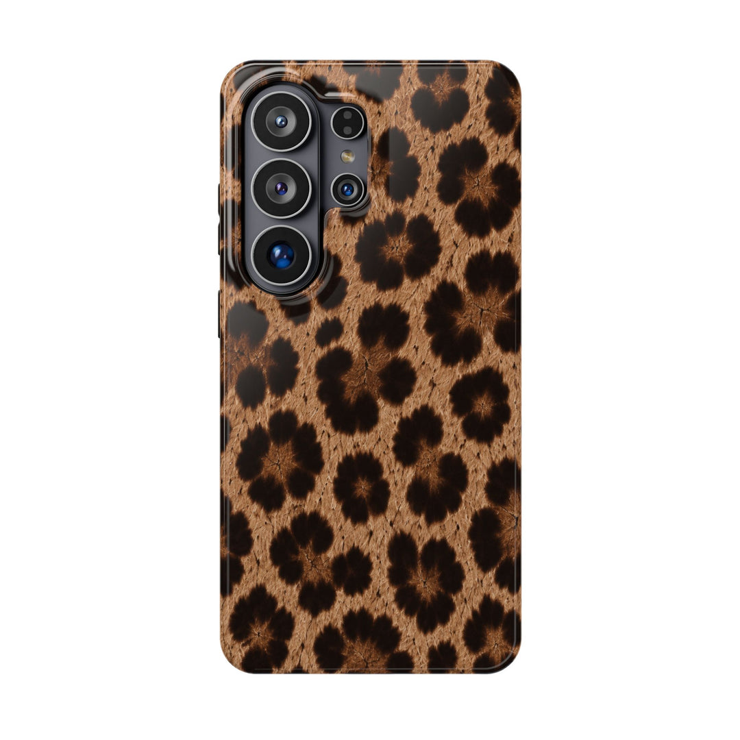 Leopard Print Magnetic Impact-Resistant Phone Case