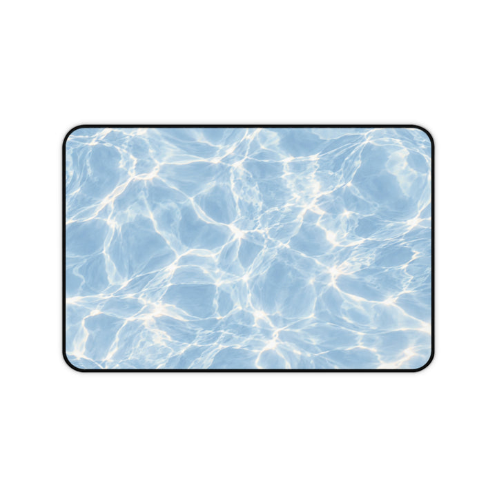 Arctic Freeze Desk Mat — Calming Blue Desk Pad for Home Office &amp; Gaming