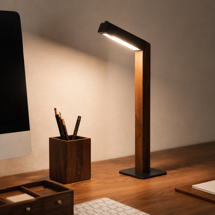 Sapele Wood Lamp