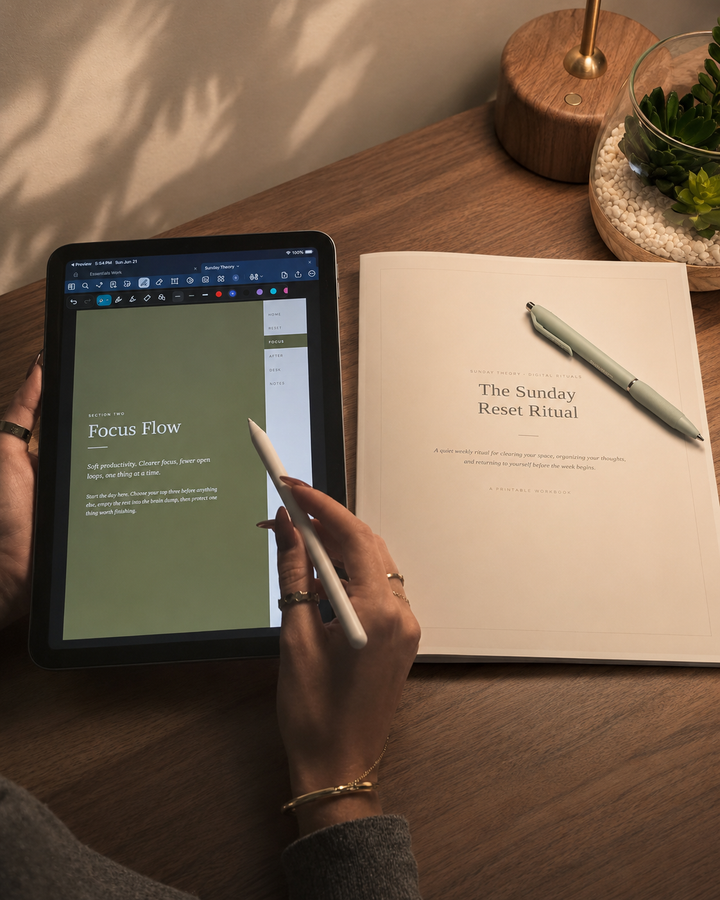 The Quiet Pages - Digital Planner